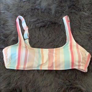 Target Xhilaration Stripe Bikini Top